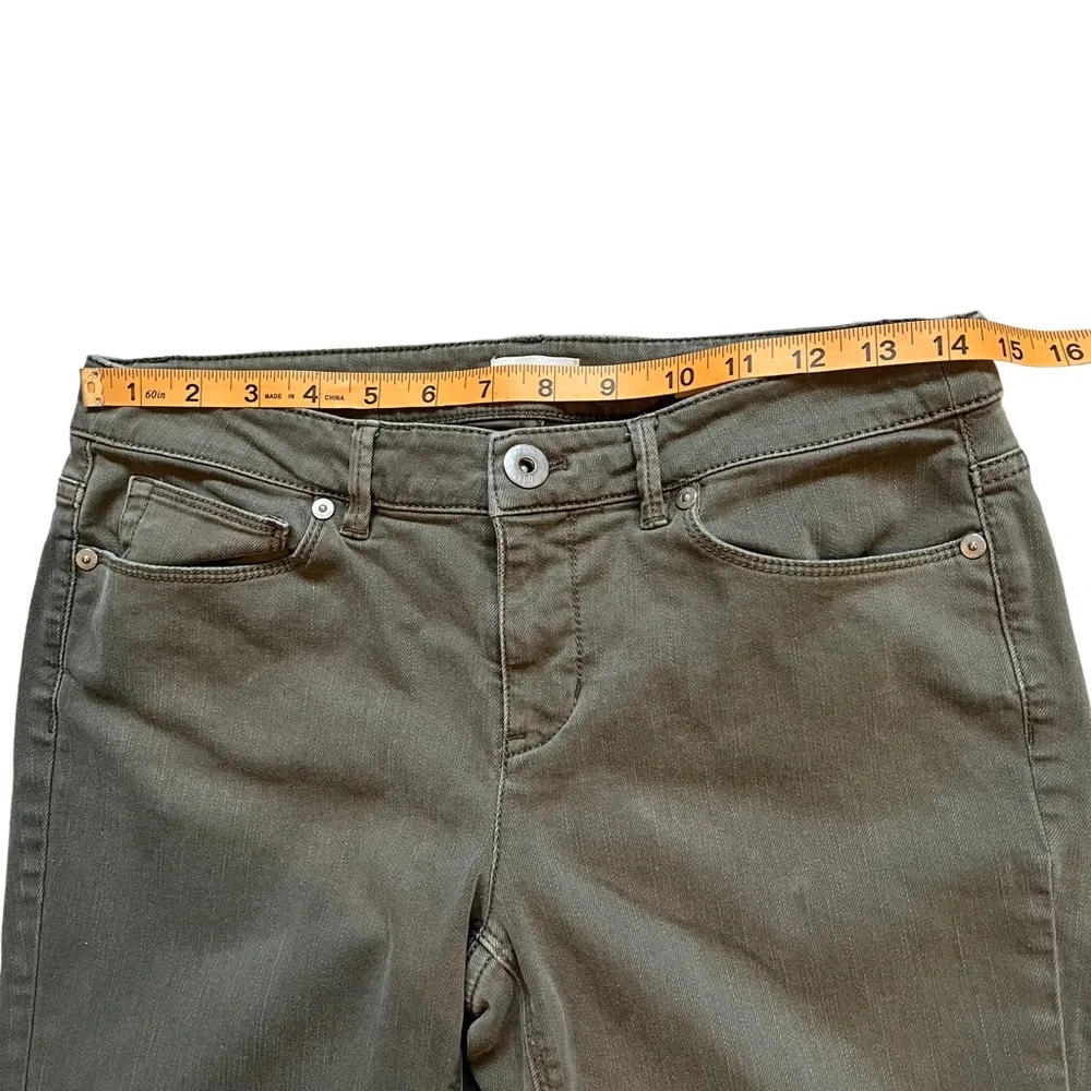 J.Jill Jeans Sage Cropped Authentic Fit Raw Hem - Picture 6 of 11